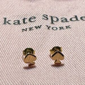 kate spade Tiny Gold ♠️ Earrings